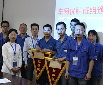 推行6SRQA月考评制度,3377在线(中国)唯一官方网站车间管理水平再上新台阶